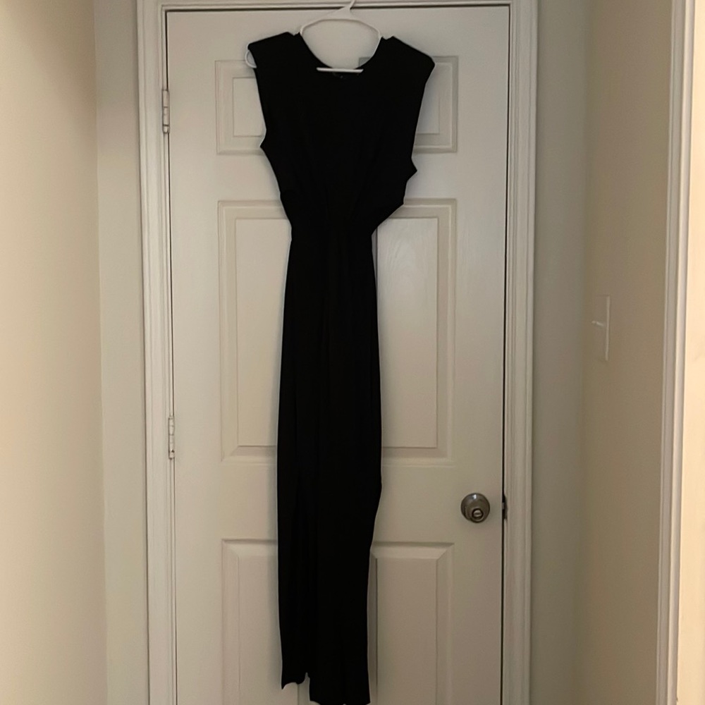 Make a statement black dress